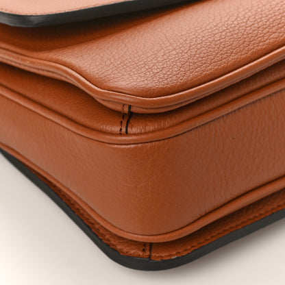 Louis Vuitton Grained Calfskin Lockme Oxford Cognac 7 of 9