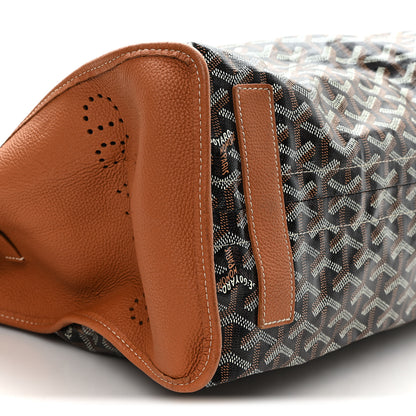 Goyard Goyardine Sac Hardy Pet Carrier PM Black Gold 9 of 11