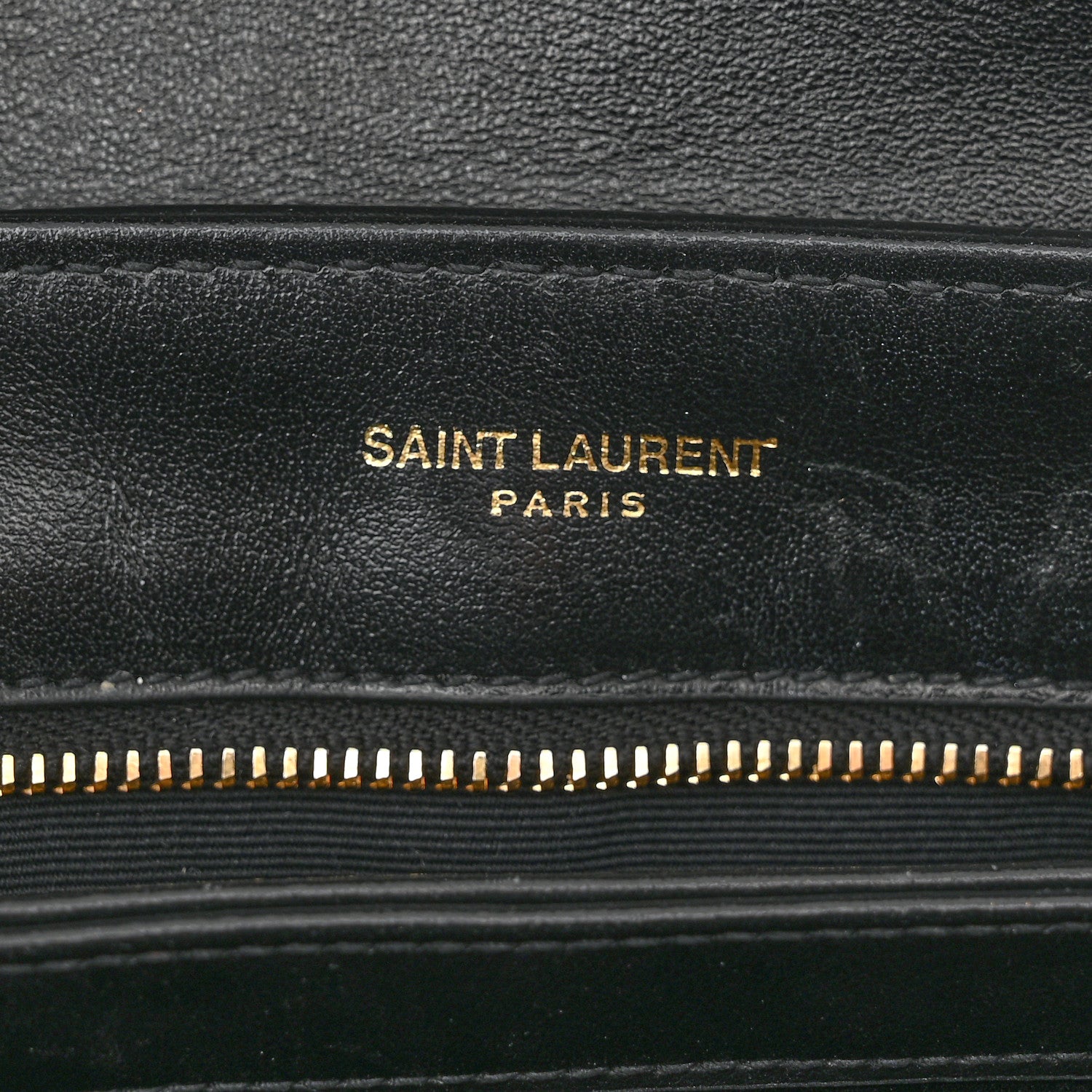 Saint Laurent Calfskin Y Quilted Monogram Toy Loulou Crossbody Bag Black 6 of 13