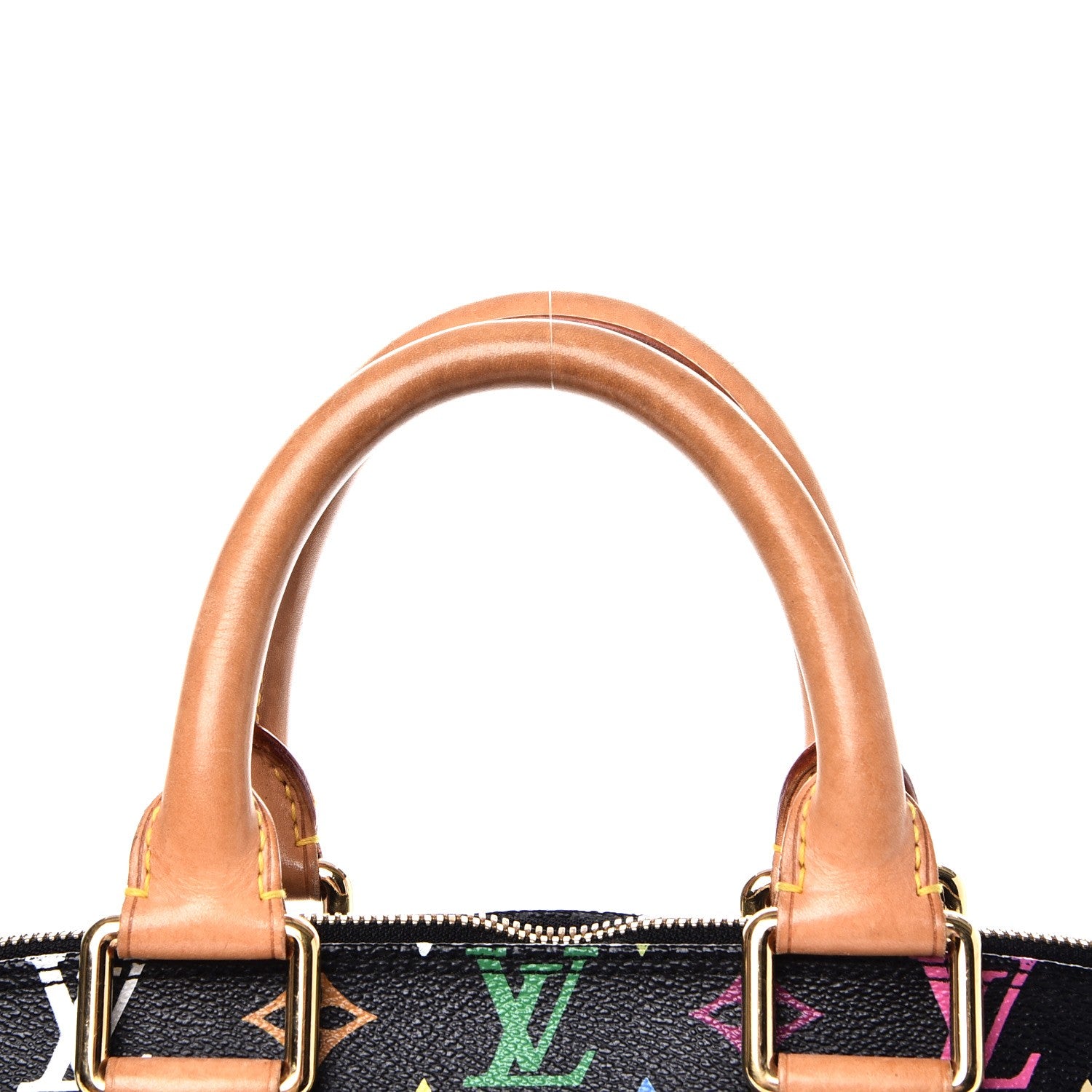 Louis Vuitton Monogram Multicolor Alma Black 9 of 14