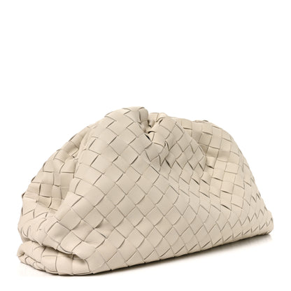 Bottega Veneta Nappa Maxi Intrecciato The Pouch Oversized Clutch Plaster 3 of 10