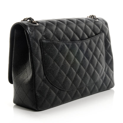 Chanel Caviar Maxi Single Flap Black 3 of 8