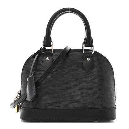 Louis Vuitton Epi Alma BB Black 1 of 10