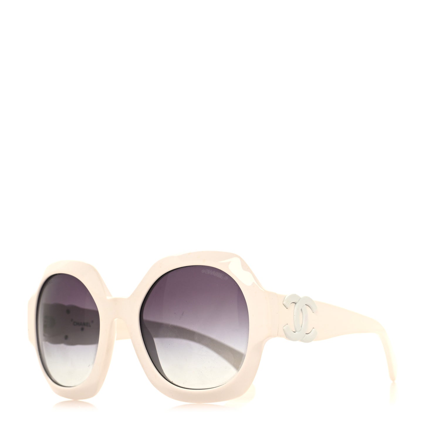 Acetate CC Sunglasses 71393A White