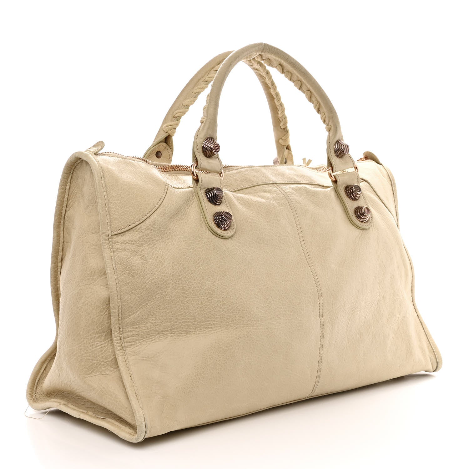 Balenciaga Agneau Giant 21 Rose Gold Hardware Work Praline 3 of 14