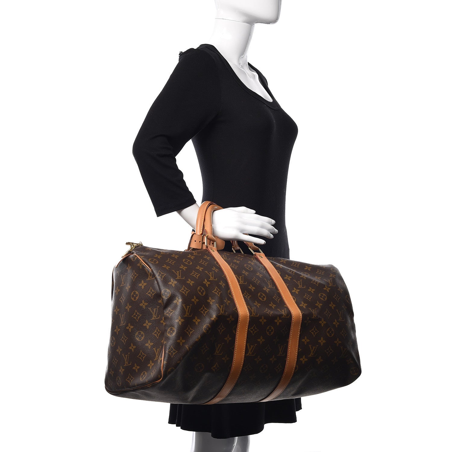 Louis Vuitton Monogram Keepall 50 2 of 13