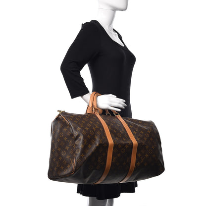 Louis Vuitton Monogram Keepall 50 2 of 13