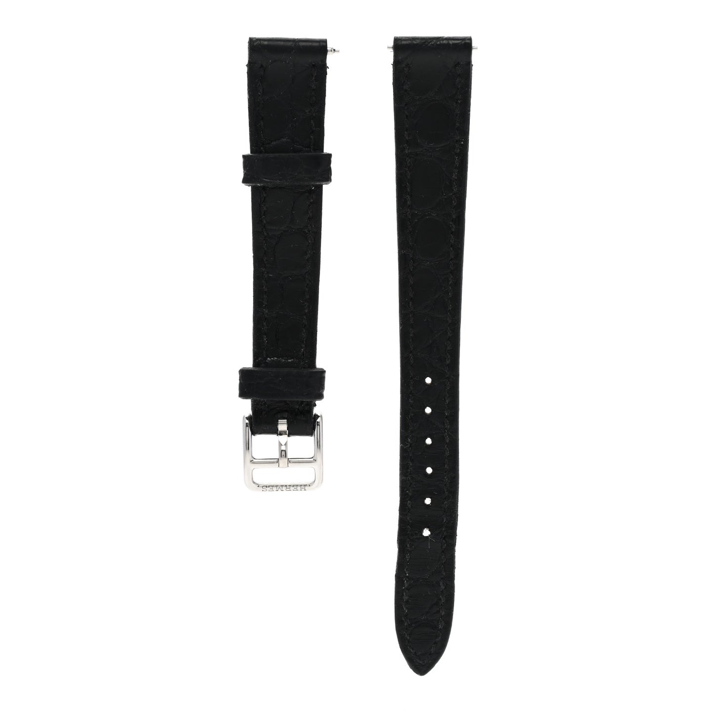 Stainless Steel Swift Diamond Mother of Pearl 17.2mm Heure H Hour Double Tour Quartz Watch Orange