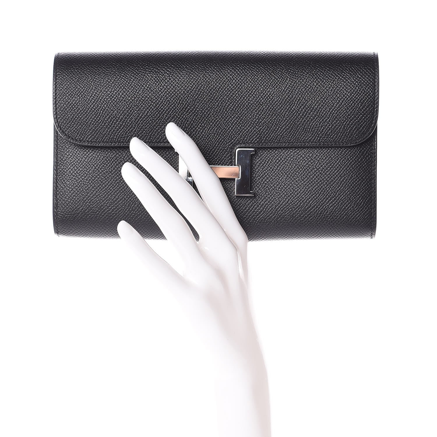 Hermes Epsom Constance Long Wallet Black 1 of 13