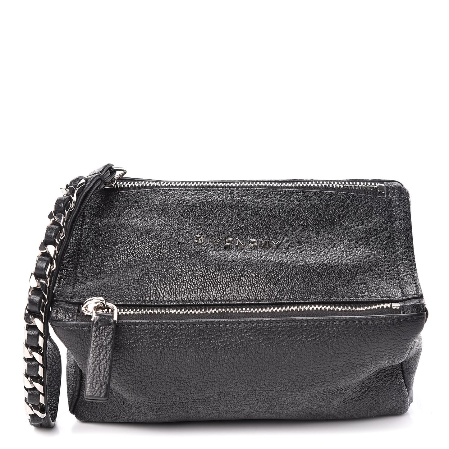 Sugar Goatskin Pandora Wristlet Black