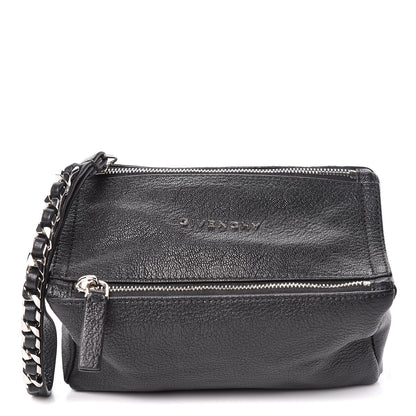 Givenchy Sugar Goatskin Pandora Wristlet Black 1 of 9