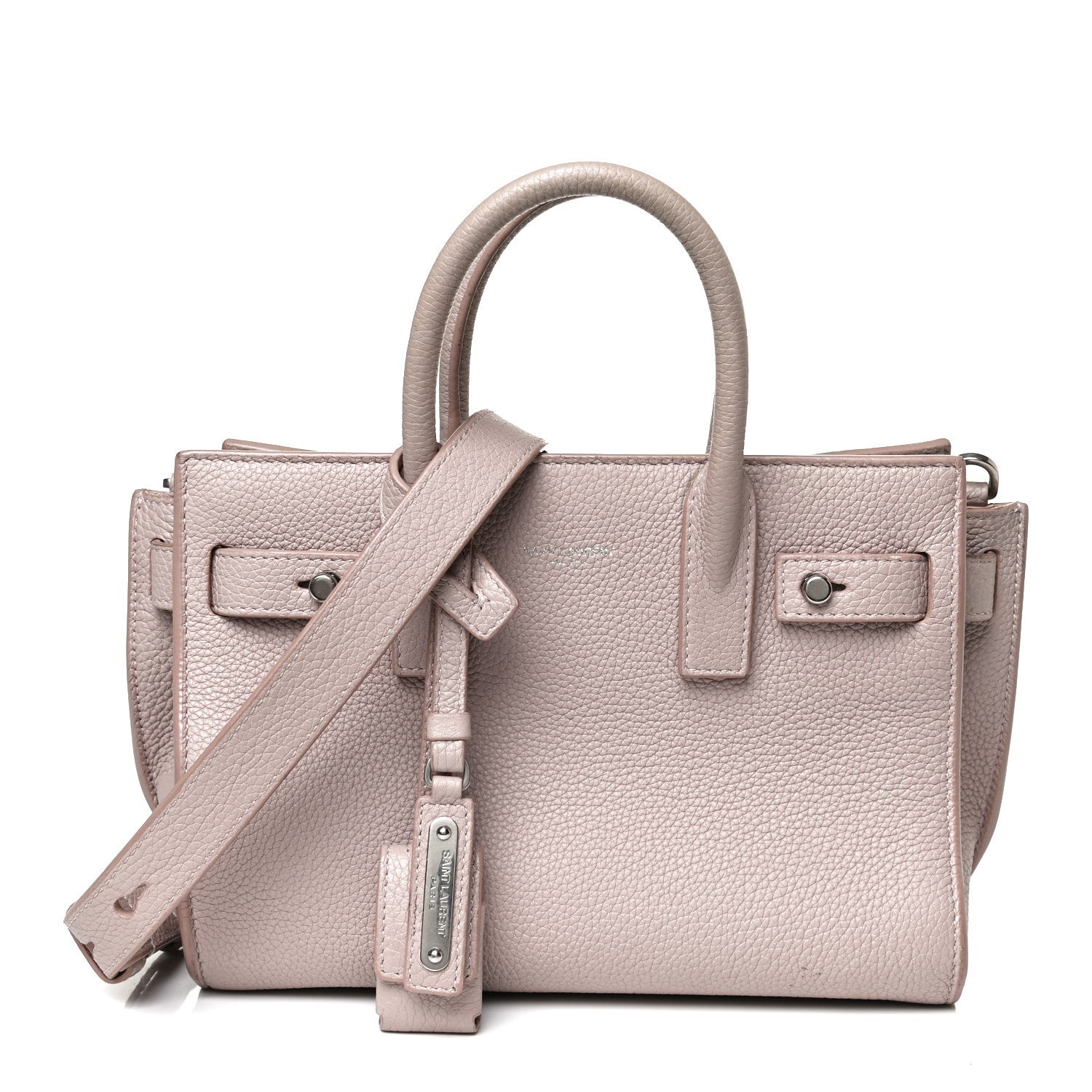 Saint Laurent Grained Calfskin Nano Sac De Jour Souple Nude 8 of 23