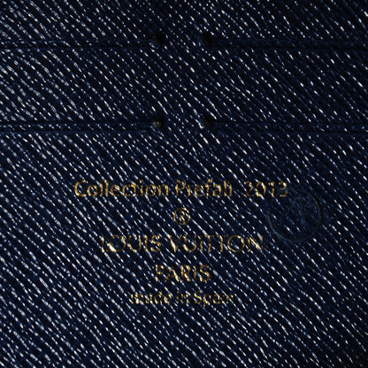 Louis Vuitton Damier Paillettes Zippy Wallet Blue 6 of 7
