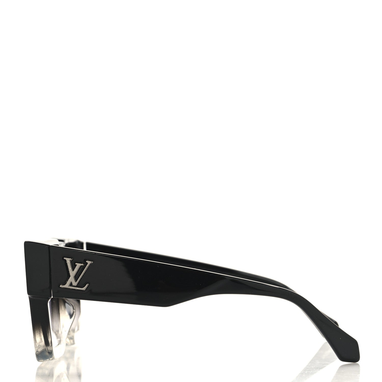 Louis Vuitton Acetate Swarovski Crystal Cyclone Sunglasses Z1736W Black 3 of 8