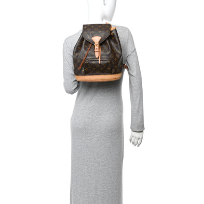 Louis Vuitton Monogram Montsouris MM Backpack 2 of 10
