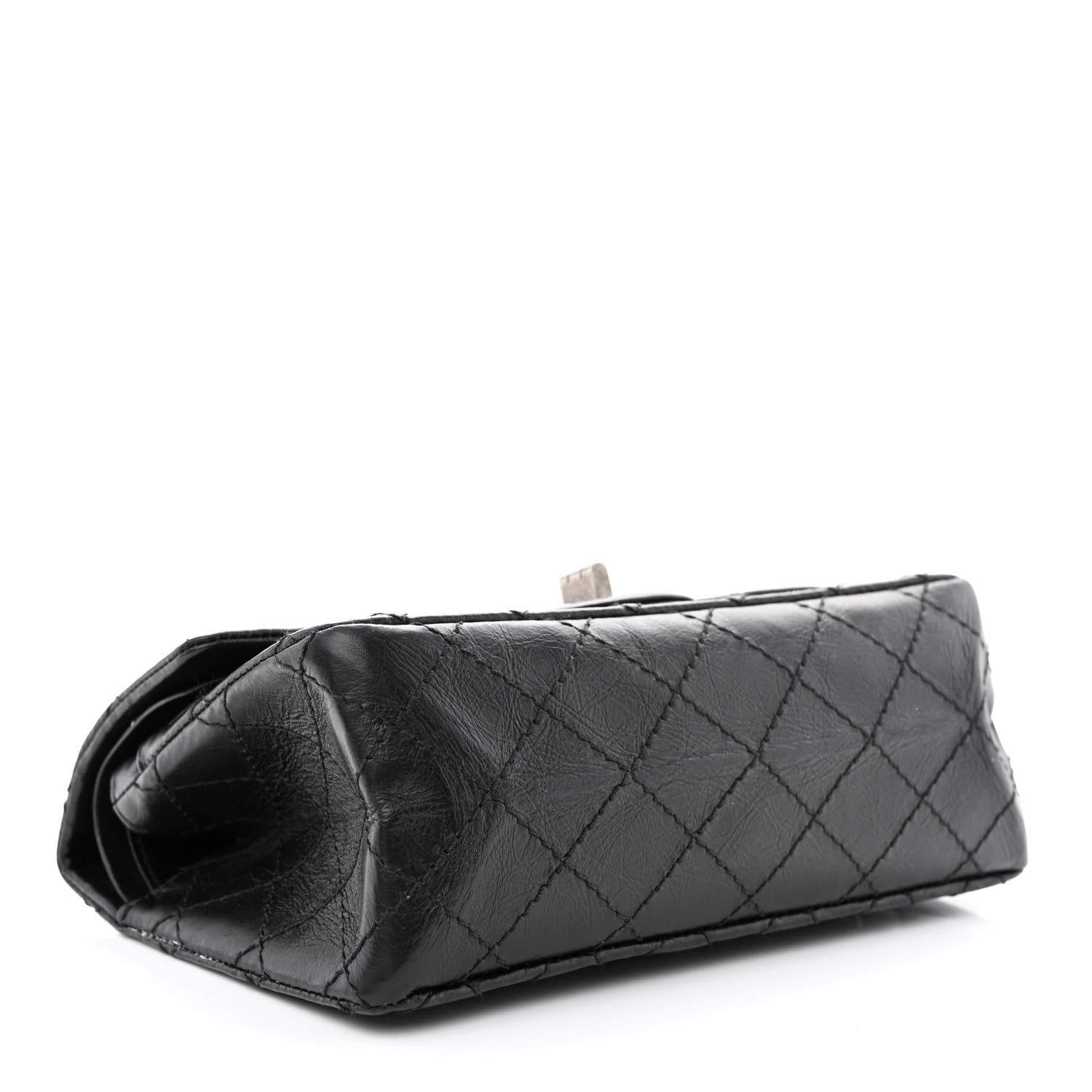 Chanel Aged Calfskin Lucky Charms 2.55 Reissue 224 Flap Black 4 of 13