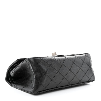 Chanel Aged Calfskin Lucky Charms 2.55 Reissue 224 Flap Black 4 of 13