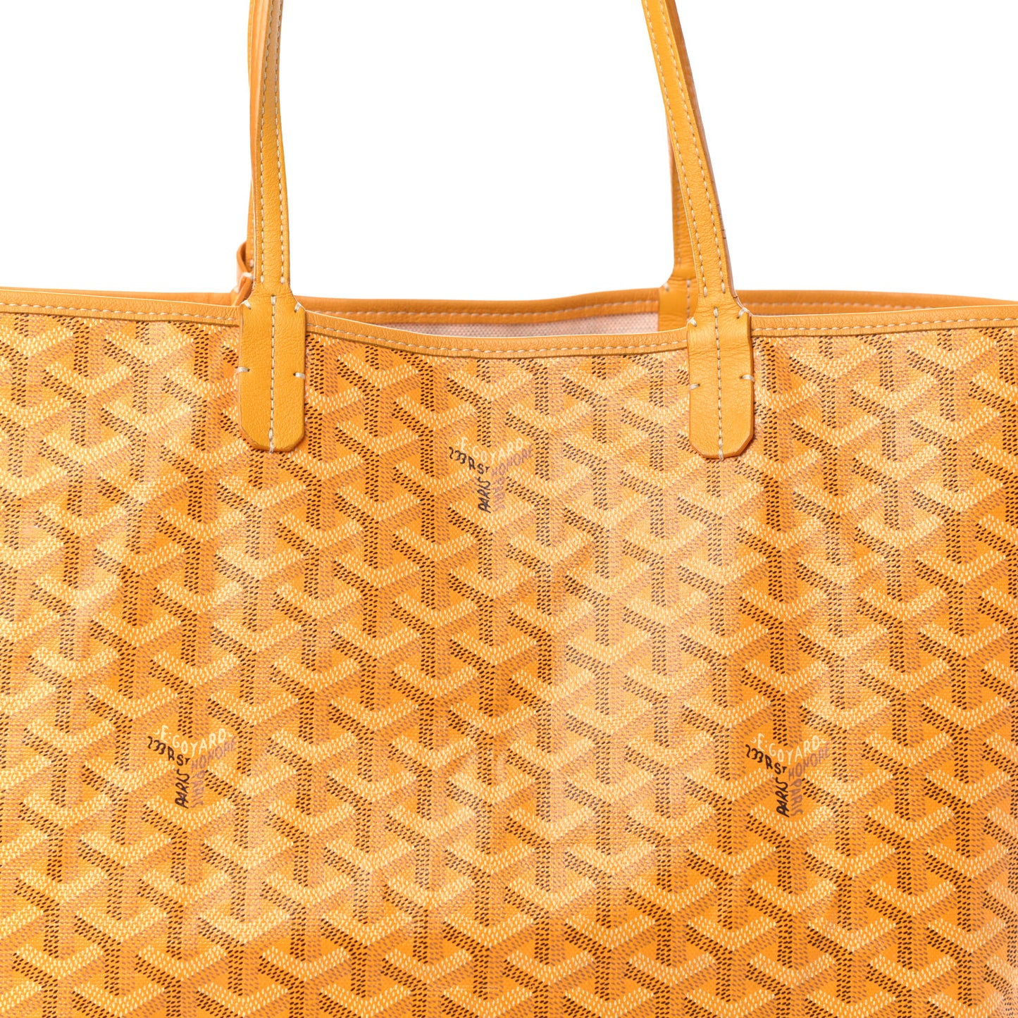 Goyardine Saint Louis PM Yellow