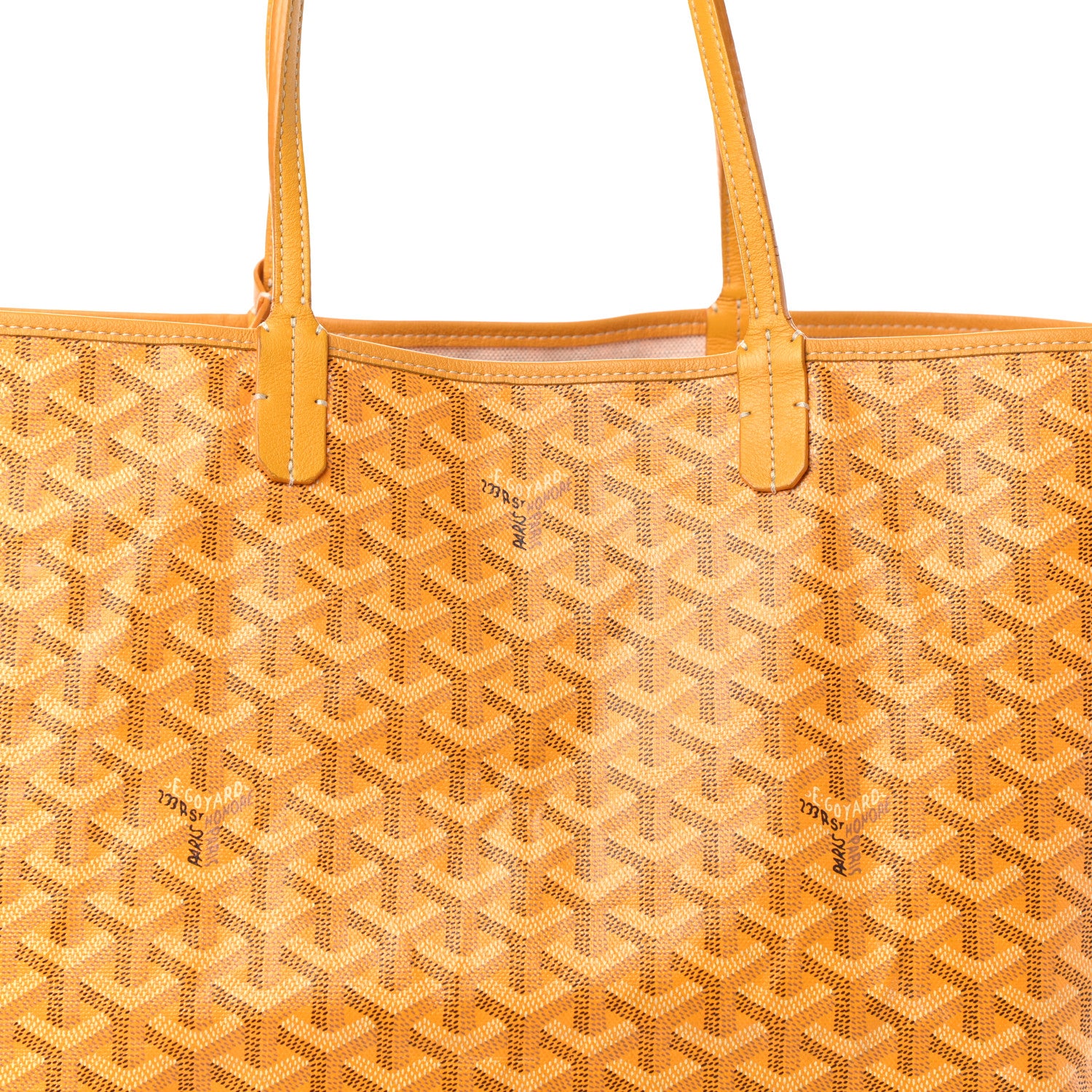 Goyard Goyardine Saint Louis PM Yellow 8 of 12