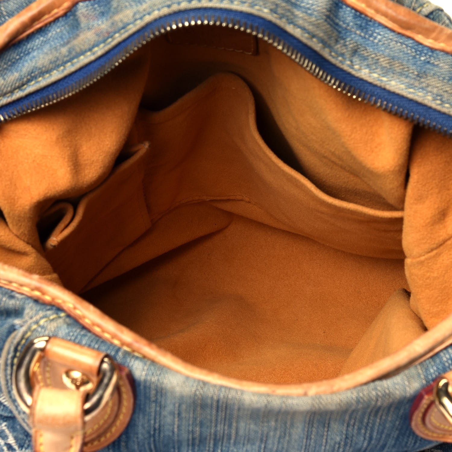 Louis Vuitton Denim Neo Cabby MM Blue 4 of 11
