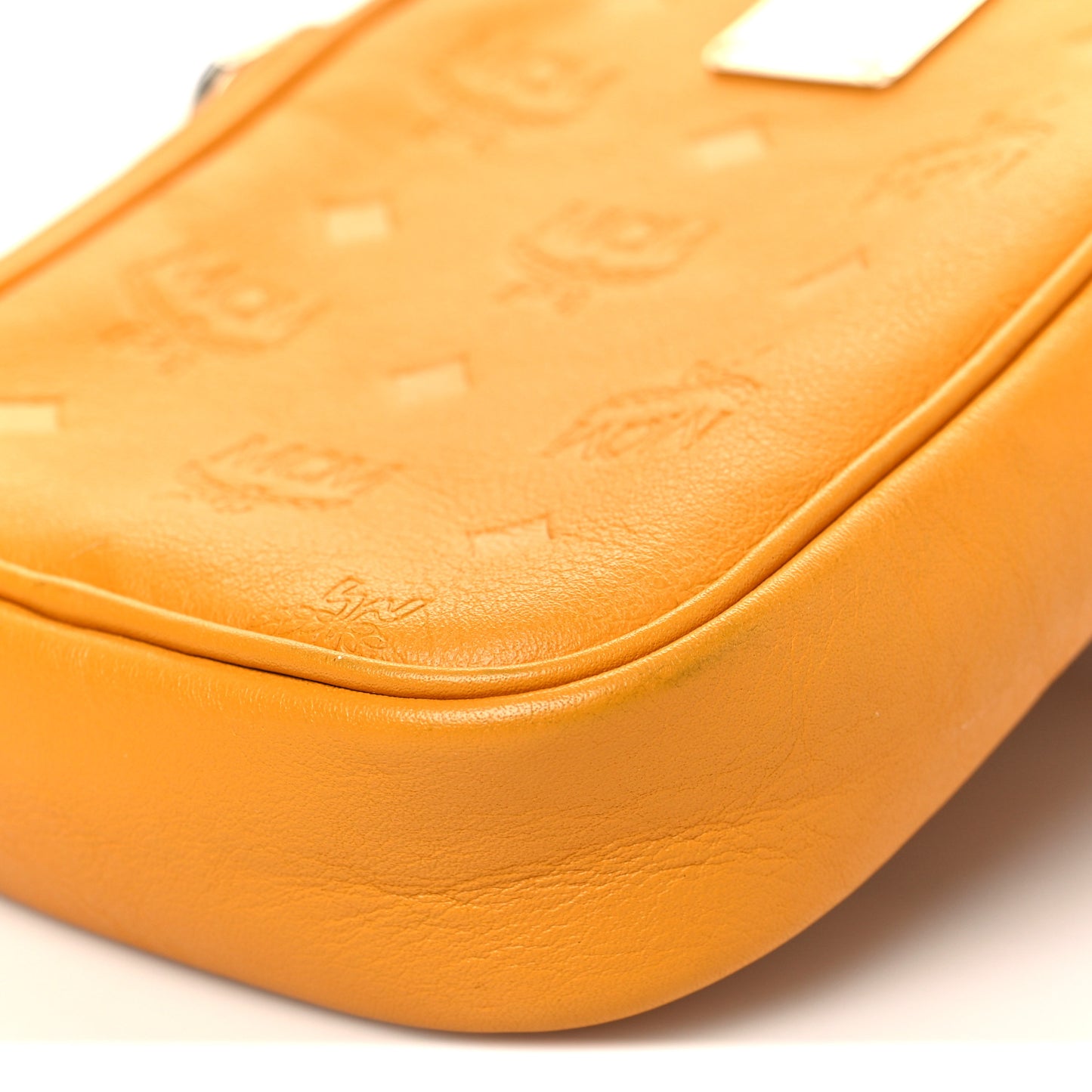 Calfskin Ottomar Monogram Original Belt Bag Golden Mango