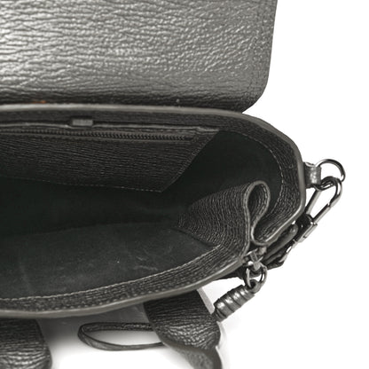 3.1 Phillip Lim Metallic Textured Calfskin Mini Pashli Satchel Silver 5 of 18