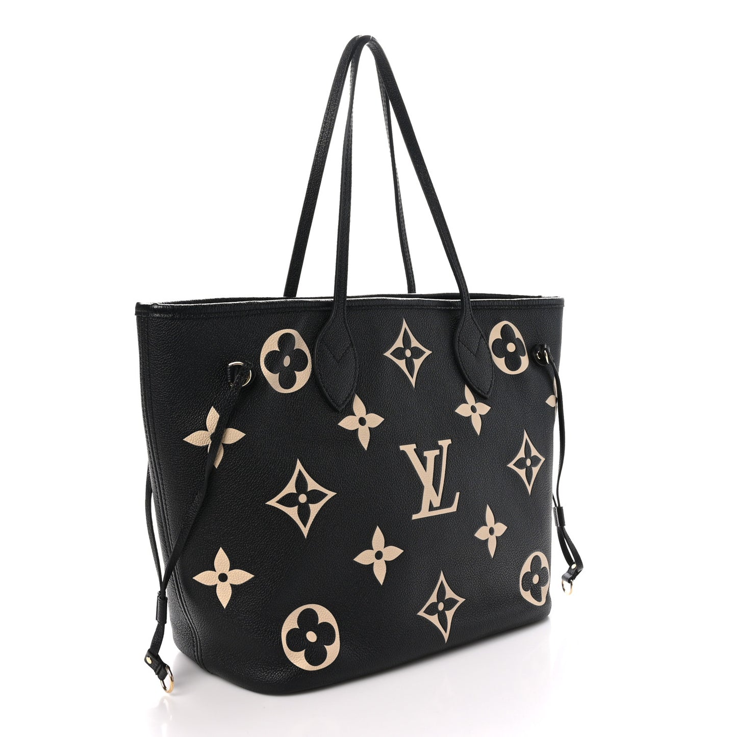 Empreinte Monogram Giant Neverfull MM Black Beige