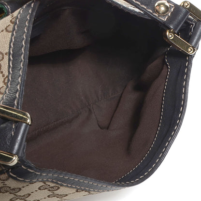 Gucci Monogram New Ladies Medium Hobo Brown 5 of 9