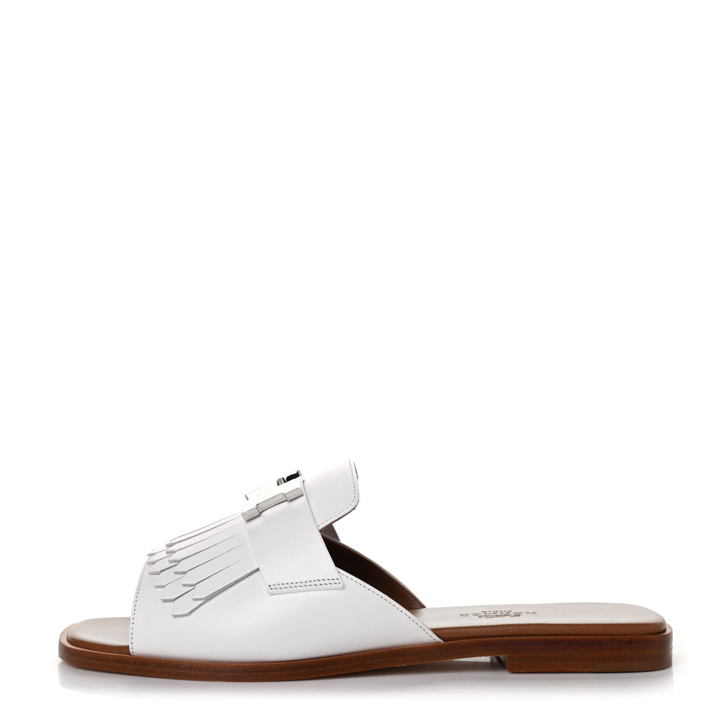 Calfskin Auteuil Sandals 36 White