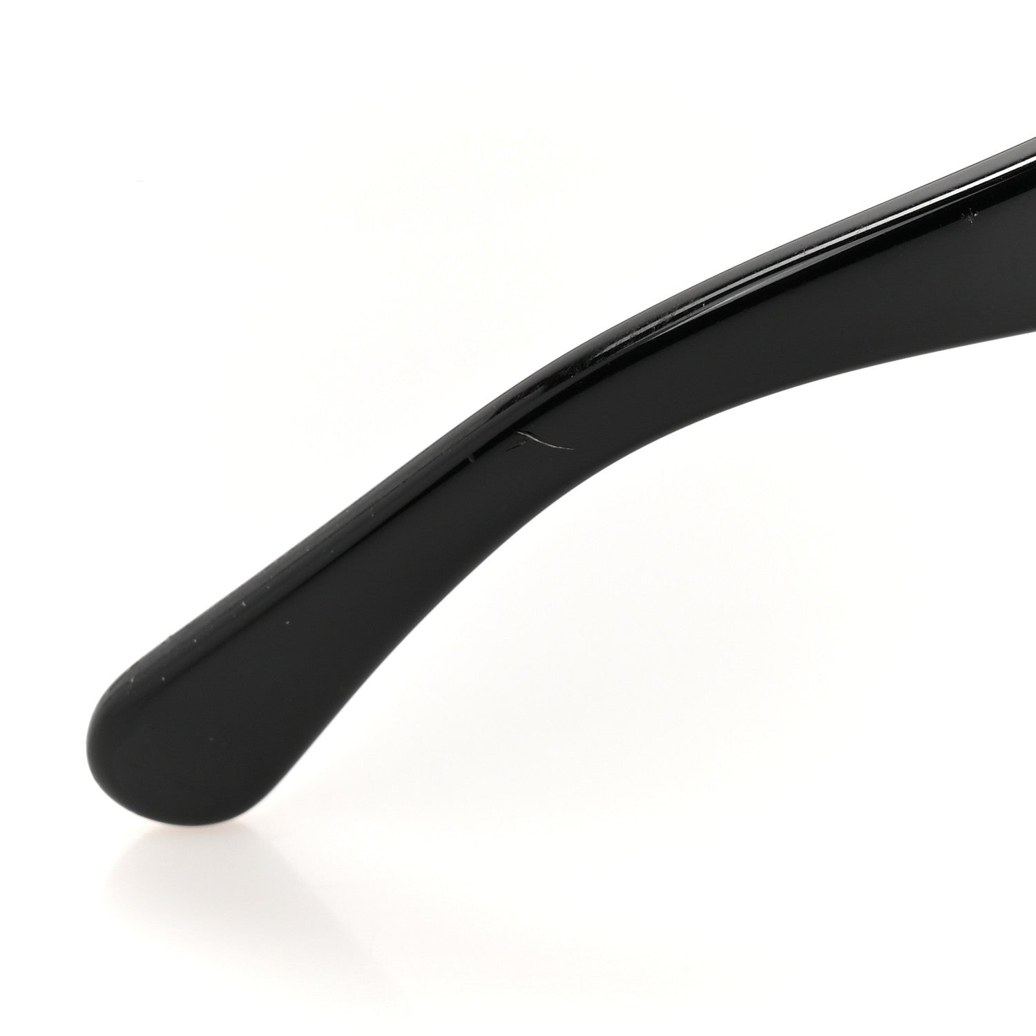 Chanel Acetate Rectangle Sunglasses 5435-A Black 8 of 10
