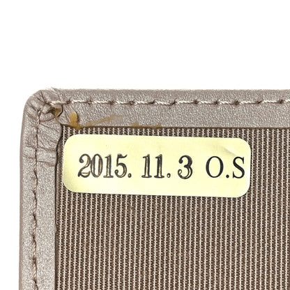 Chanel Metallic Caviar Quilted 6 Key Holder Light Beige 7 of 9