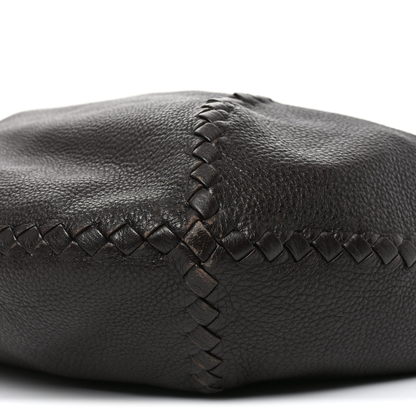 Cervo Deerskin Large Hobo Ebano