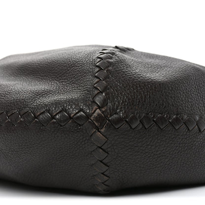 Bottega Veneta Cervo Deerskin Large Hobo Ebano 10 of 12
