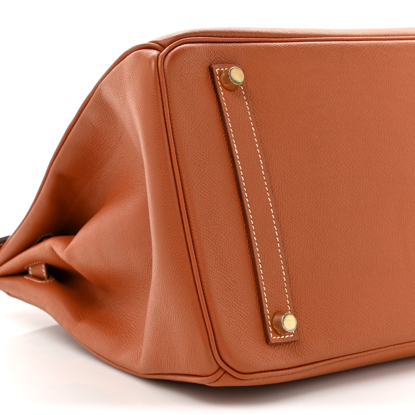 Epsom Birkin 35 Gold