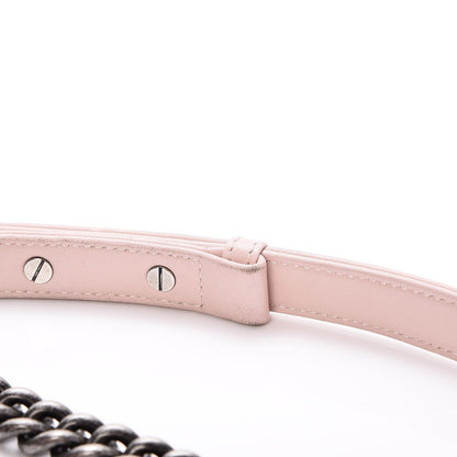 Chanel Lambskin Quilted Large Boy Flap Light Pink 15 of 15