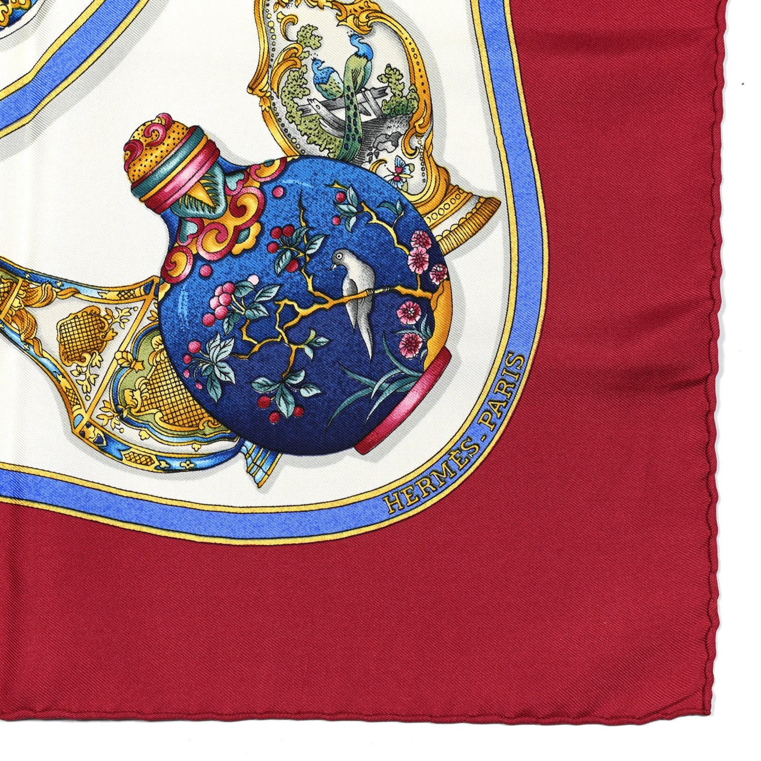 Hermes Silk Qu Importe Le Flacon Scarf 90 3 of 7