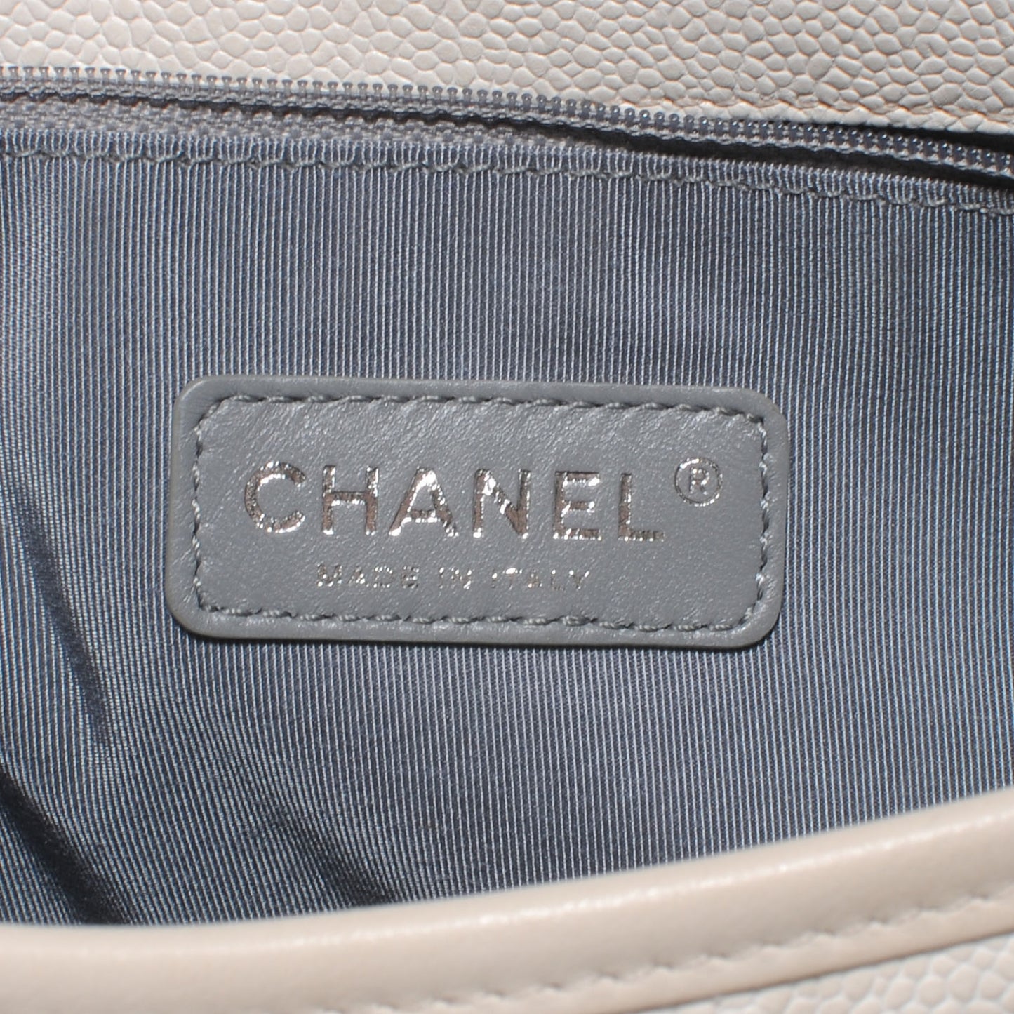 Caviar French Riviera Large Flap White