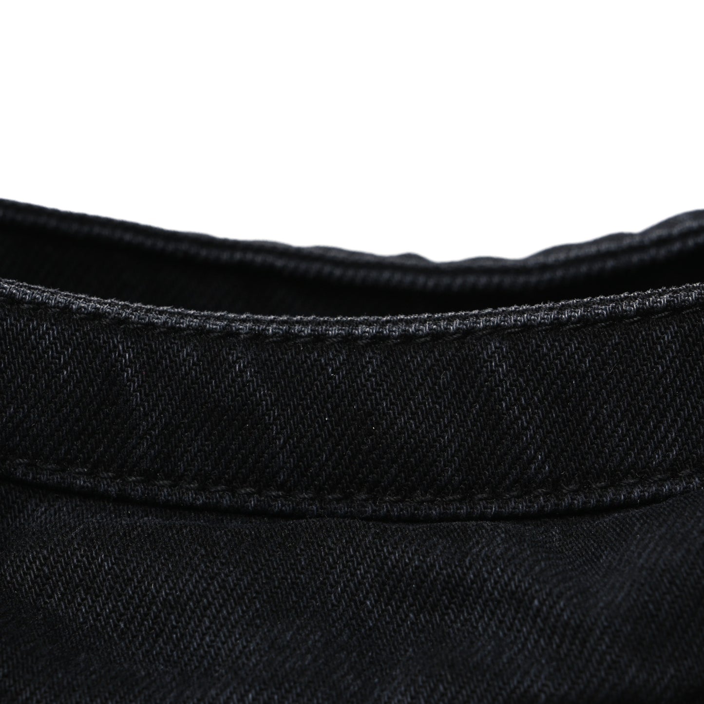 Washed Denim Classic Hardware Small Le City Black