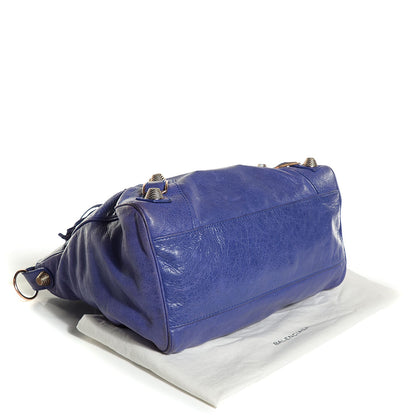 Balenciaga Agneau Giant 21 Rose Gold Hardware Velo Bleu Lavande 4 of 12
