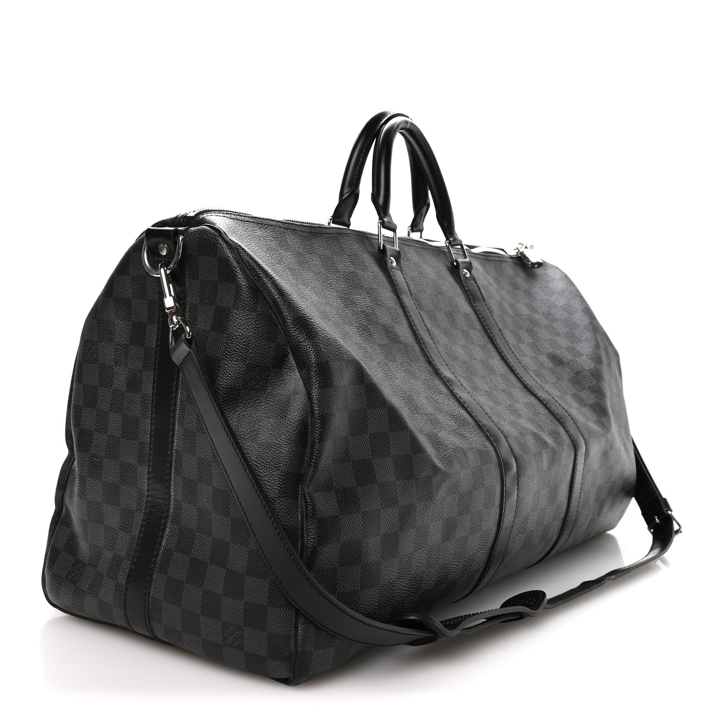 Damier Graphite Keepall Bandouliere 55