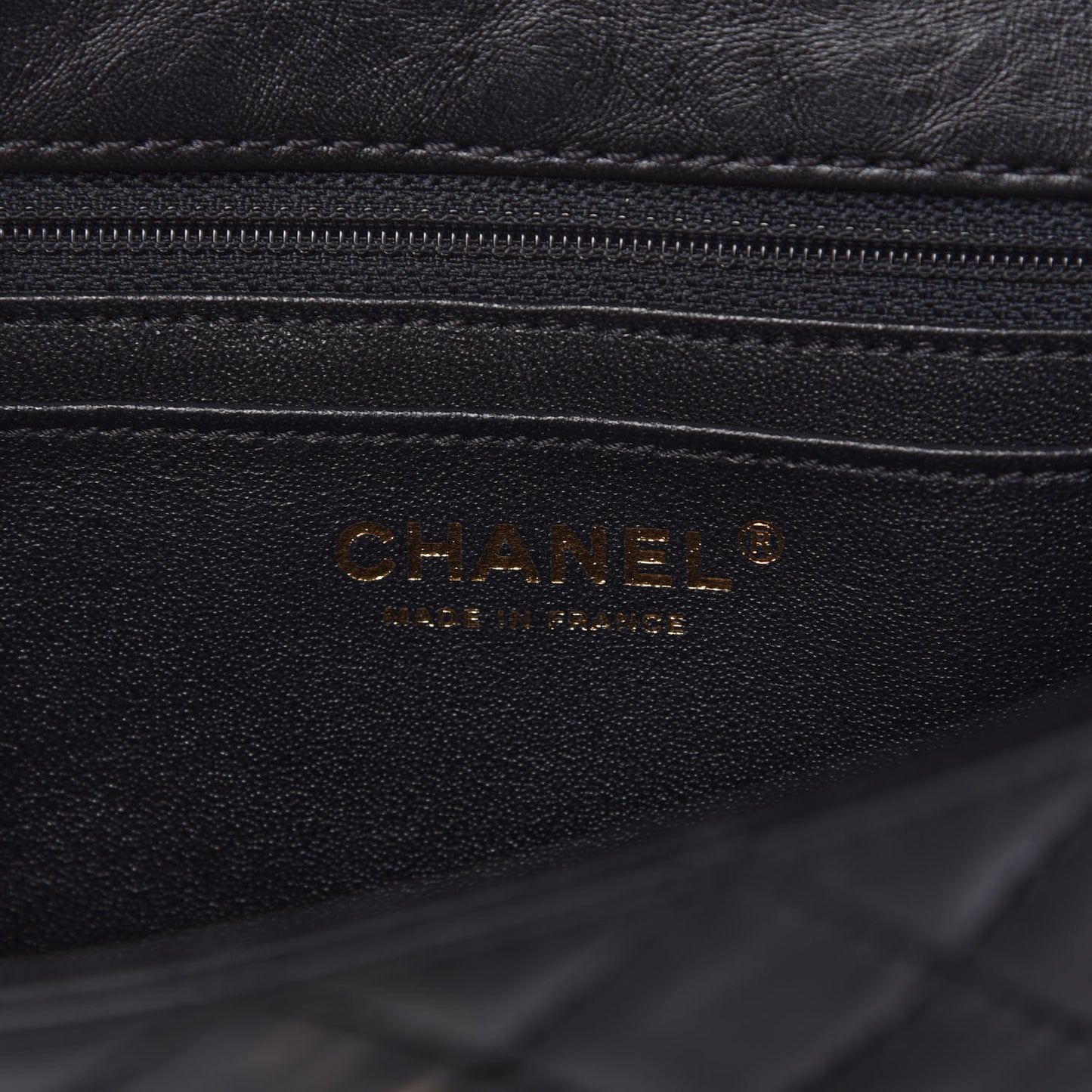 Aged Calfskin Quilted 2.55 Reissue Mini Flap Black