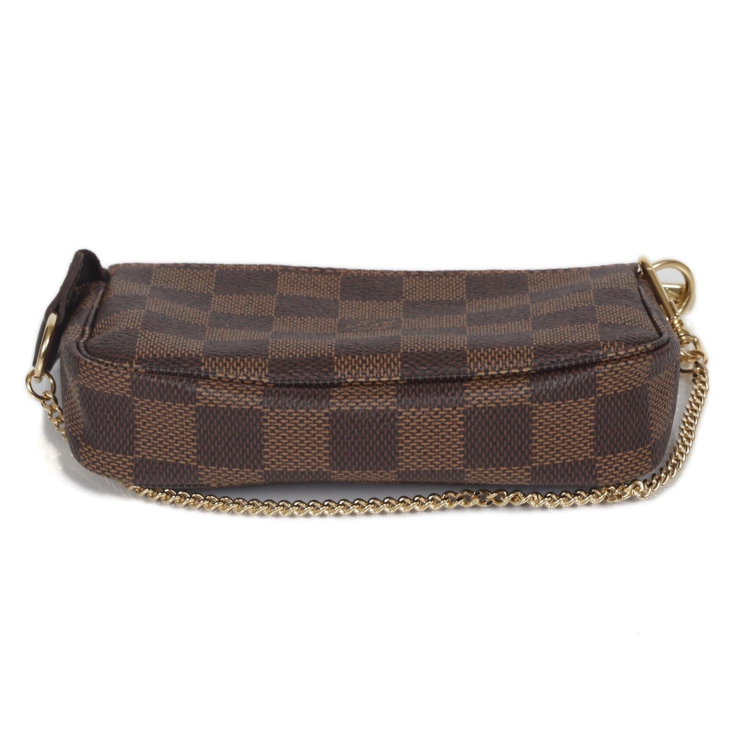 Louis Vuitton Damier Ebene Mini Pochette Accessories Bag 3 of 9