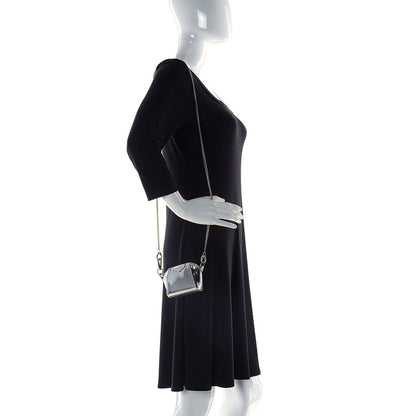 Givenchy Metallic Calfskin Baby Antigona Silver 2 of 9