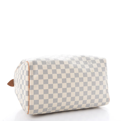 Louis Vuitton Damier Azur Speedy 30 4 of 17