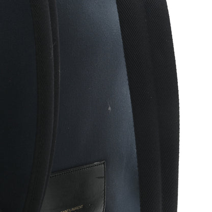 Saint Laurent Canvas Classic Hunting Backpack Navy 9 of 11