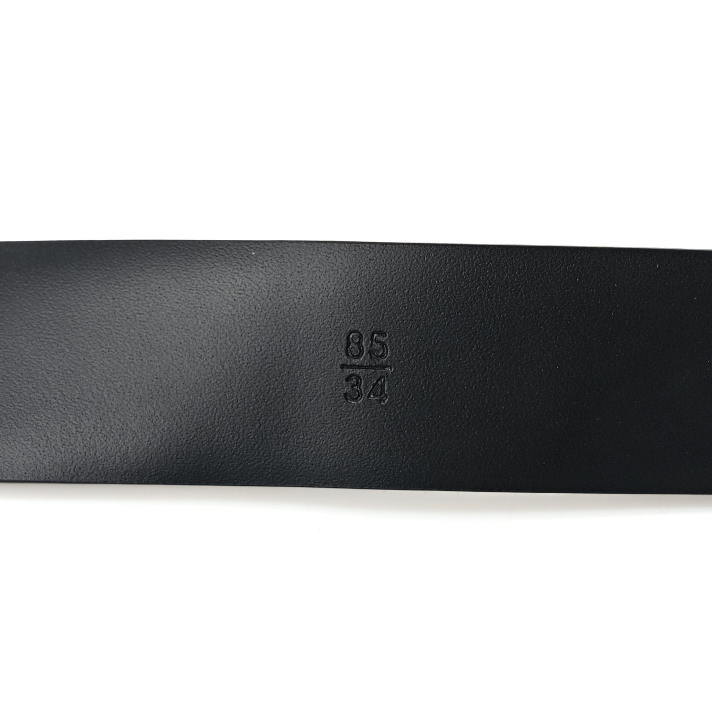 Suede Pearl Crystal CC Belt 85 34 Black