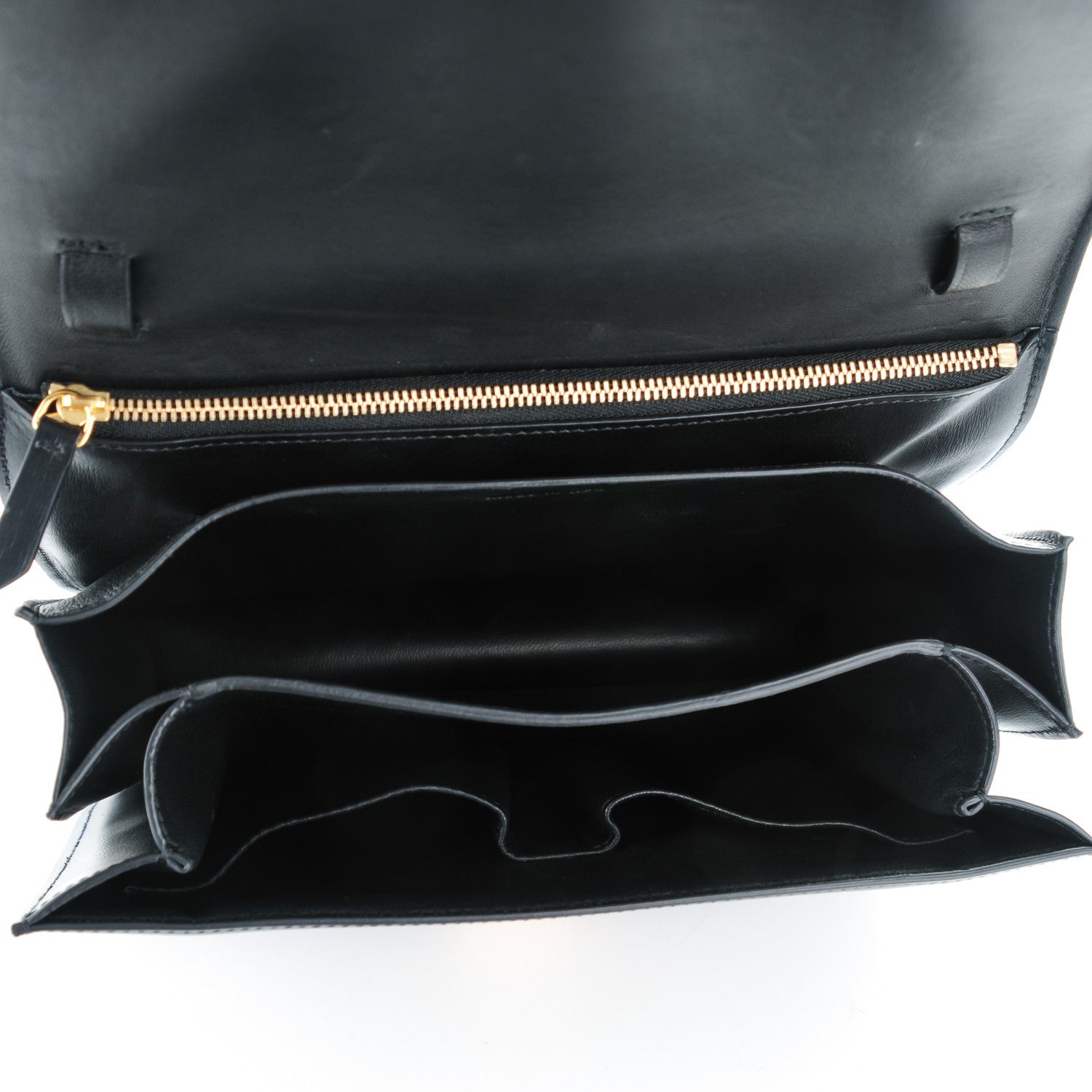 Celine Box Calfskin Medium Classic Box Flap Bag Black 5 of 7