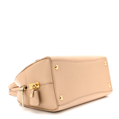 Prada Saffiano Bowling Bag Sabbia 4 of 10