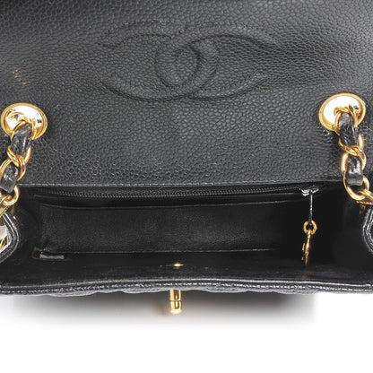 Chanel Caviar Quilted Mini Square Flap Black 8 of 8