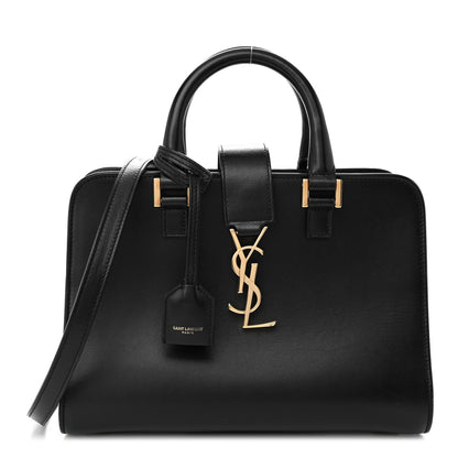Saint Laurent Calfskin Monogram Baby Cabas Black 1 of 13